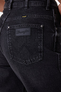 Mom Slim Fit Dar Kesim Yüksek Bel Dar Paça Esnek Jean Kot Pantolon - Stone-W24601758 (görsel 6)