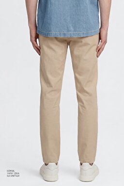 Regular Fit Normal Kesim Yumuşak Dokulu Siyah Pantolon - Stone-W2610167013 (görsel 5)