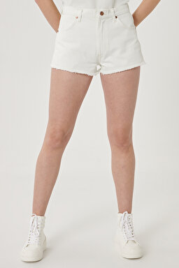 Denim Kot Şort - White-W26FHQ29X (görsel 6)