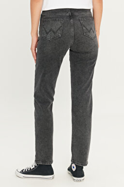 Straight Fit Düz Kesim Normal Bel Koyu Antrasit Esnek Jean Denim Pantolon - Dark Anthracite-W26R009050 (görsel 4)