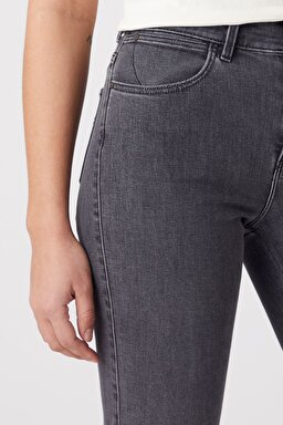 Straight Fit Yüksek Bel Düz Paça Esnek Jean Kot Pantolon - Driveway-W26R95W11 (görsel 5)