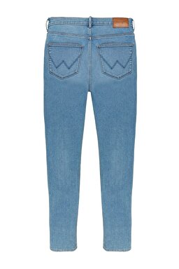High Rise Skinny Fit Denim Esnek Yüksek Bel Jean Kot Pantolon - River-W27H4741G (görsel 5)