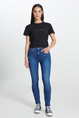 Skinny Fit Dar Kesim Yüksek Bel Jean Pantolon - Good News-W27HXR44Z (görsel 2)