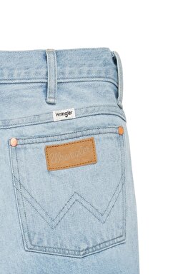 Wild West %100 Pamuk Yüksek Bel Jean Pantolon - Vintage Days-W2H2SF423 (görsel 8)