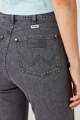Walker Fit Dar Kesim Normal Bel Esnek Jean Kot Pantolon - Black Forest-W2HC4129T (görsel 4)