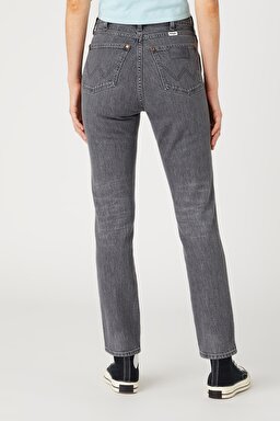 Walker Fit Dar Kesim Normal Bel Esnek Jean Kot Pantolon - Black Forest-W2HC4129T (görsel 5)