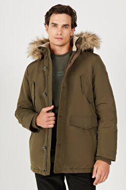 Regular Fit Normal Kesim Mont - Ivy Green-W4D0WXXIX (görsel 2)