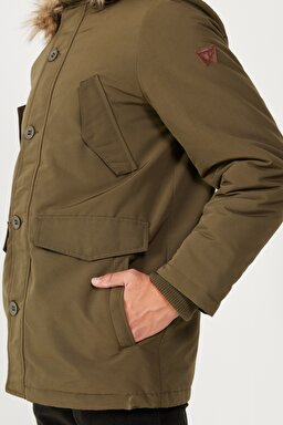 Regular Fit Normal Kesim Mont - Ivy Green-W4D0WXXIX (görsel 5)