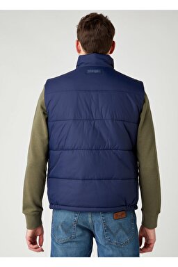 Regular Fit Normal Kesim Yelek - Navy-W4D8WR114 (görsel 5)
