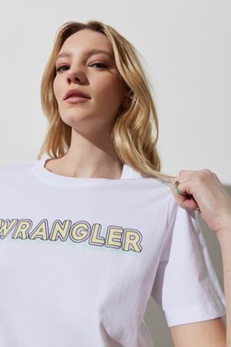 Regular Fit Normal Kesim %100 Pamuk Bisiklet Yaka Beyaz Tişört - White-W7XFD3989 (görsel 2)