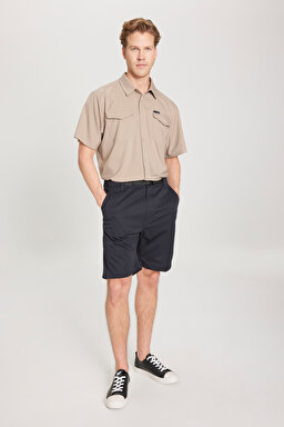 All Terrain Gear Regular Fit Normal Kesim Siyah Şort - Black-WA1LHI100 (görsel 2)