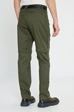 All Terrain Gear Regular Fit Normal Kesim Dizden Fermuarlı Kargo Pantolon - Deep Dephts-WA1SAV066 (görsel 4)