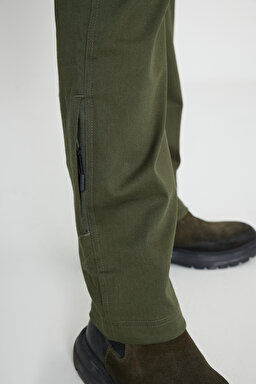 All Terrain Gear Regular Fit Normal Kesim Dizden Fermuarlı Kargo Pantolon - Deep Dephts-WA1SAV066 (görsel 8)