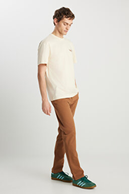 Slim Fit Dar Kesim Normal Bel DarPaça Bordo Chino Pantolon - Acorn-WM01003A96 (görsel 2)
